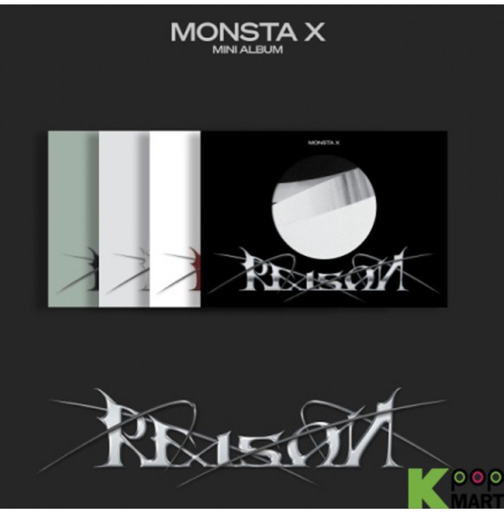 MONSTA X OFFICIAL MONSTA 11ST MINI ALBUM SHAPE OF LOVE FOLDED