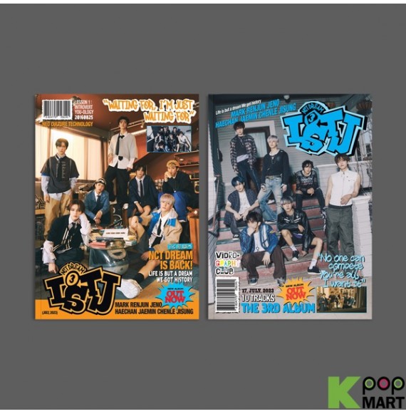 NCT DREAM Album Vol. 3 - ISTJ (Photobook Ver.) (2 Version Set)